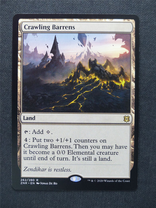 Crawling Barrens - Mtg Magic Cards #77