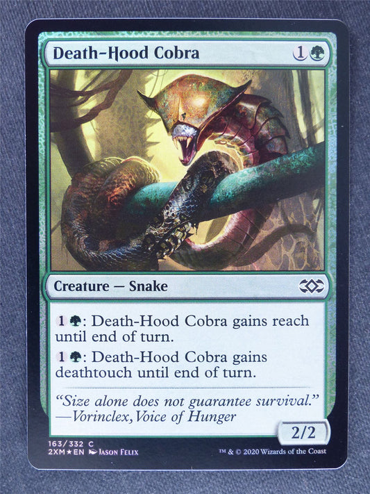 Death-Hood Cobra Foil - Mtg Magic Cards #MC