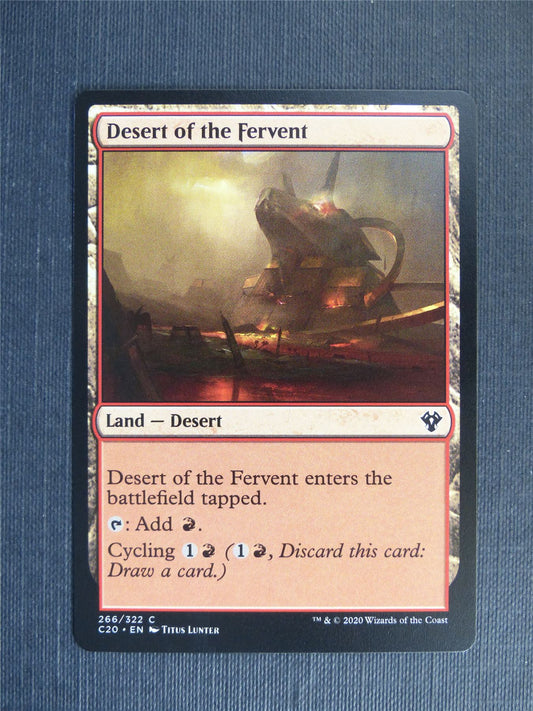 Desert of the Fervent - C20 - Mtg Card