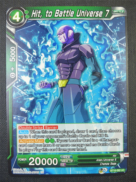 Hit to Battle Universe 7 - Dragon Ball Super Card #7Z8