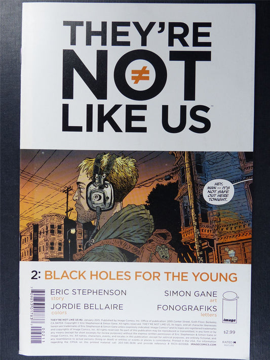 THEY'RE Not Like Us #2 - Image Comics #E