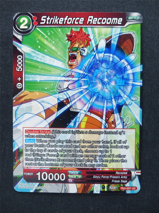 Striekforce Recoome - Dragon Ball Super Cards #BW
