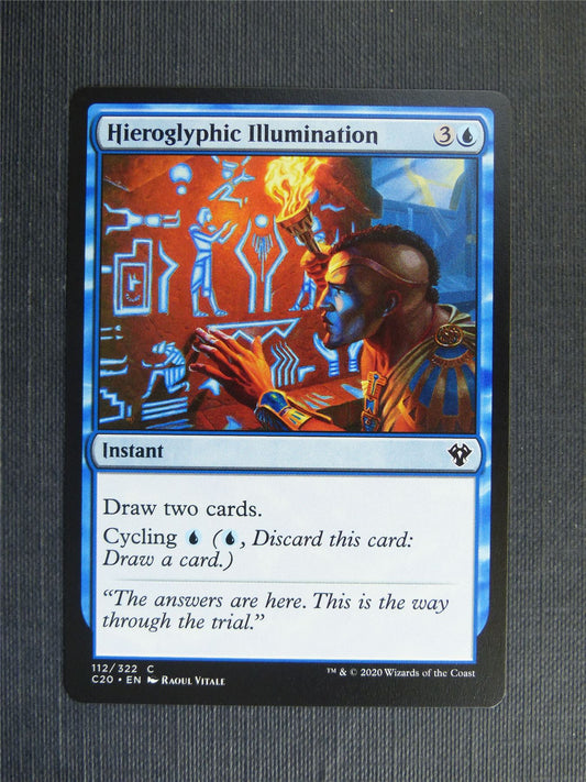 Hieroglyphic Illumination - C20 - Mtg Card