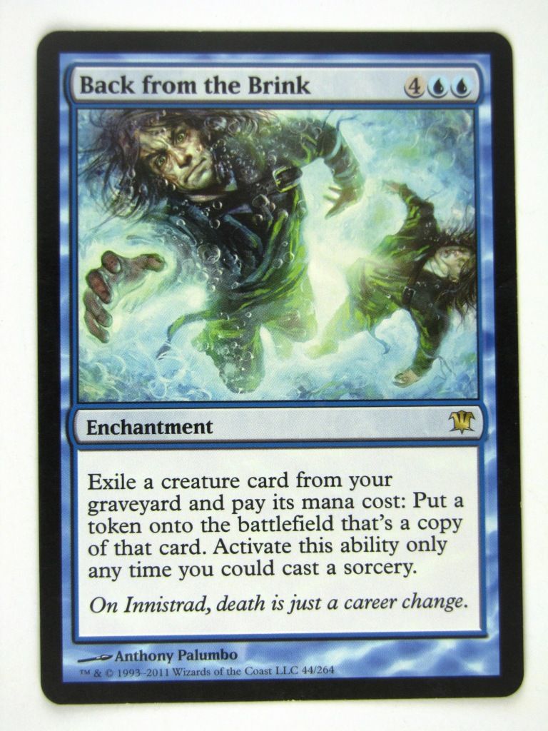 MTG played Cards: BACK FROM THE BRINK # 13G11