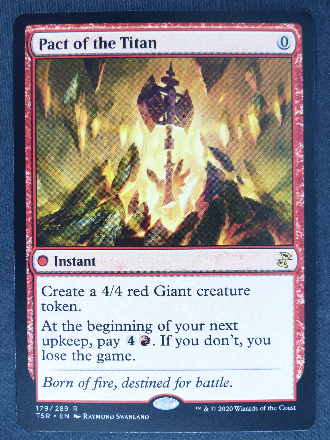 Pact of the Titan - Mtg Magic Cards #C6