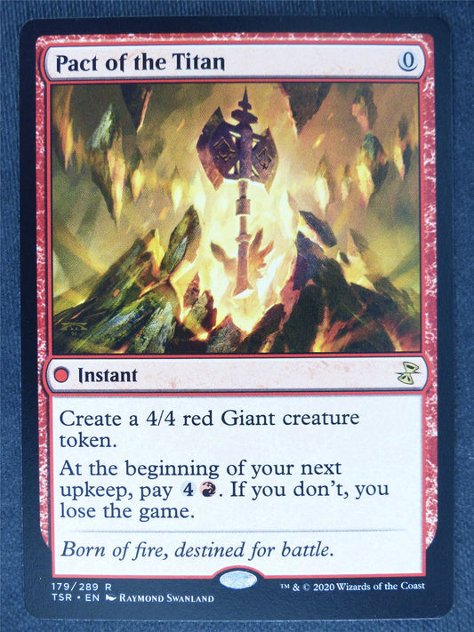 Pact of the Titan - Mtg Magic Cards #C6