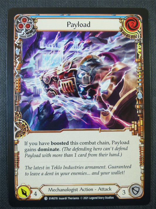 Payload Blue - 1st ed Everfest - Flesh & Blood Card #6EF