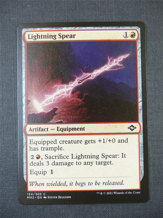 Lightning Spear - Mtg Card #51X