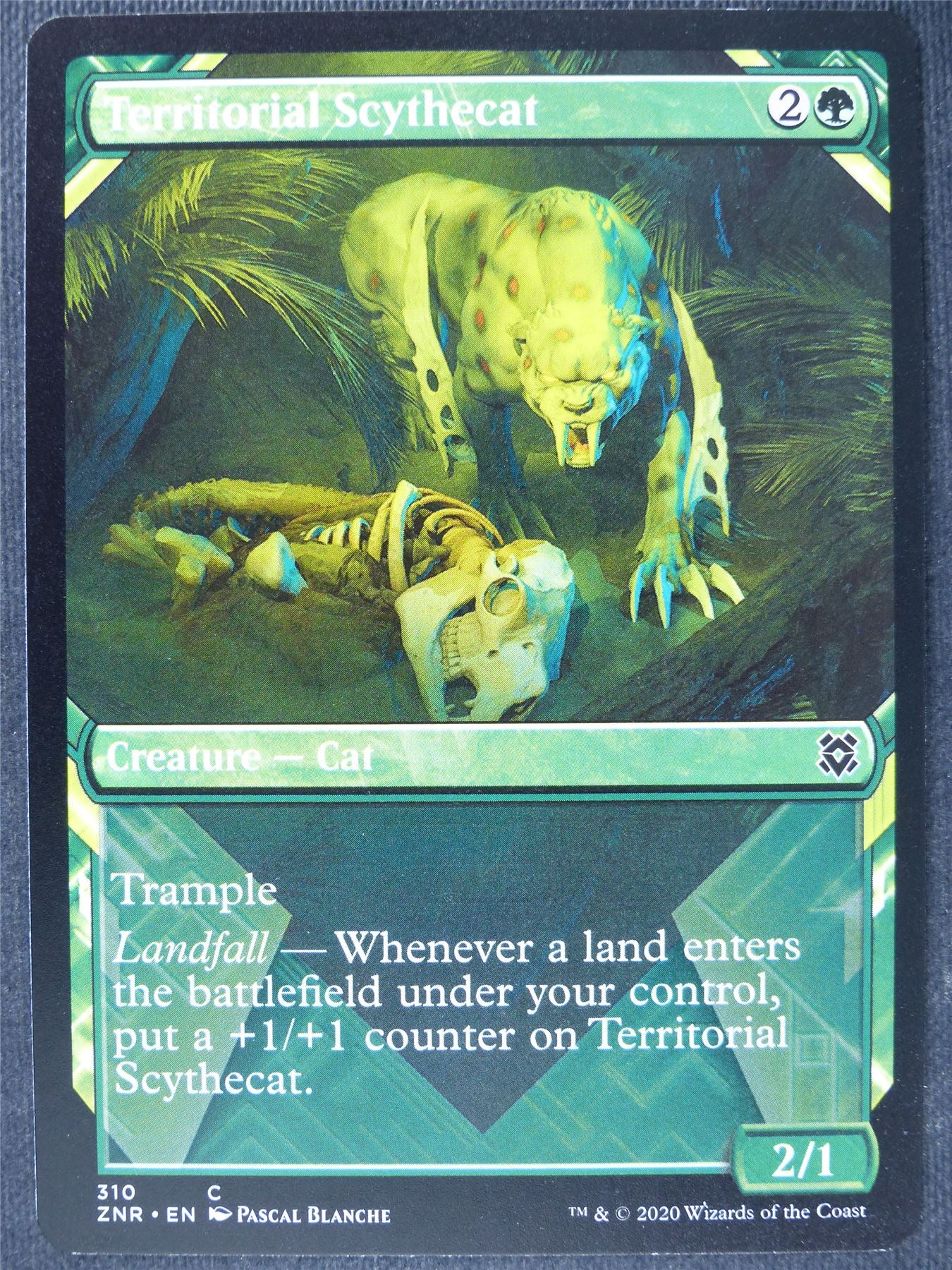 Territorial Scythecat Showcase - Mtg Magic Cards #Y7