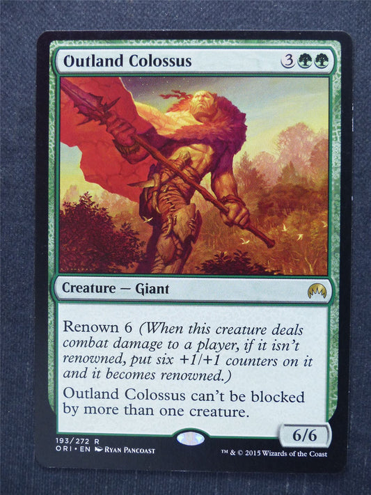 Outland Colossus - Mtg Magic Cards #O6