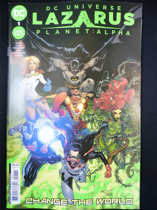 DC Universe: LAZARUS Planet: Alpha #1 - Mar 2023 DC Comic #1TU