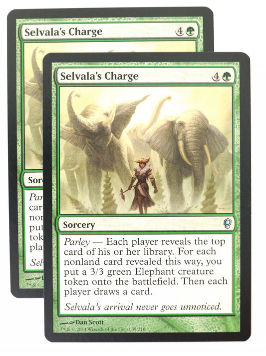 Mtg - Conspiracy - 2x Selvala's Charge