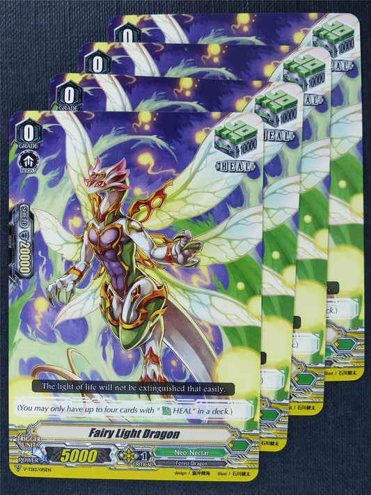 Fairy Light Dragon V-TD12 x4 - Vanguard Cards #1X