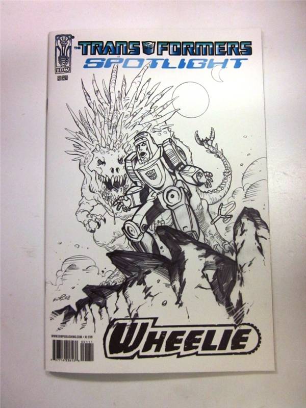 Comic: The Transformers: Spotlight: Wheelie