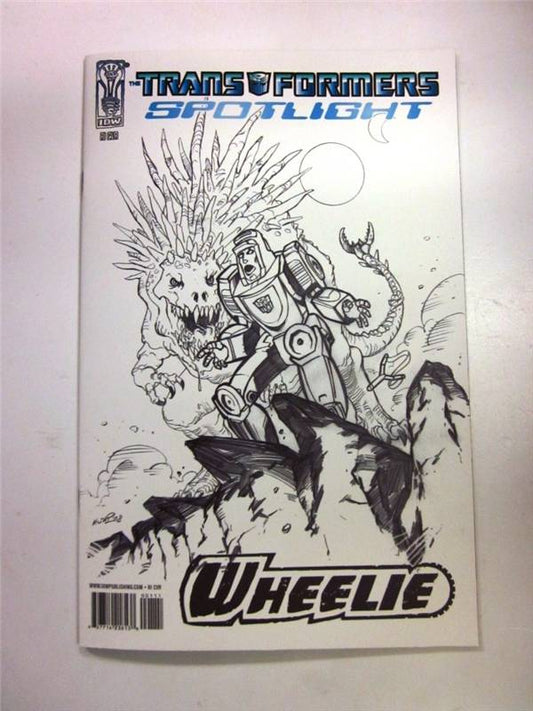 Comic: The Transformers: Spotlight: Wheelie
