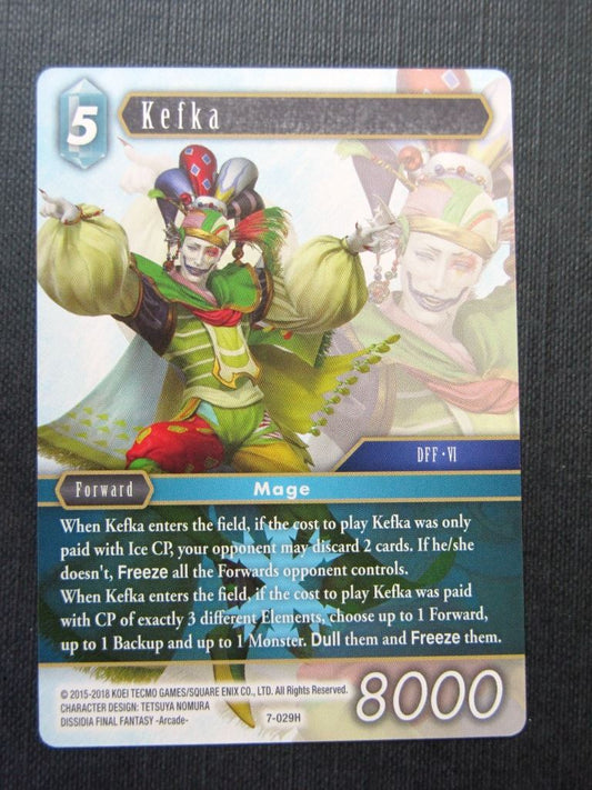 Kefka 7-029H - Final Fantasy Cards # 4I42