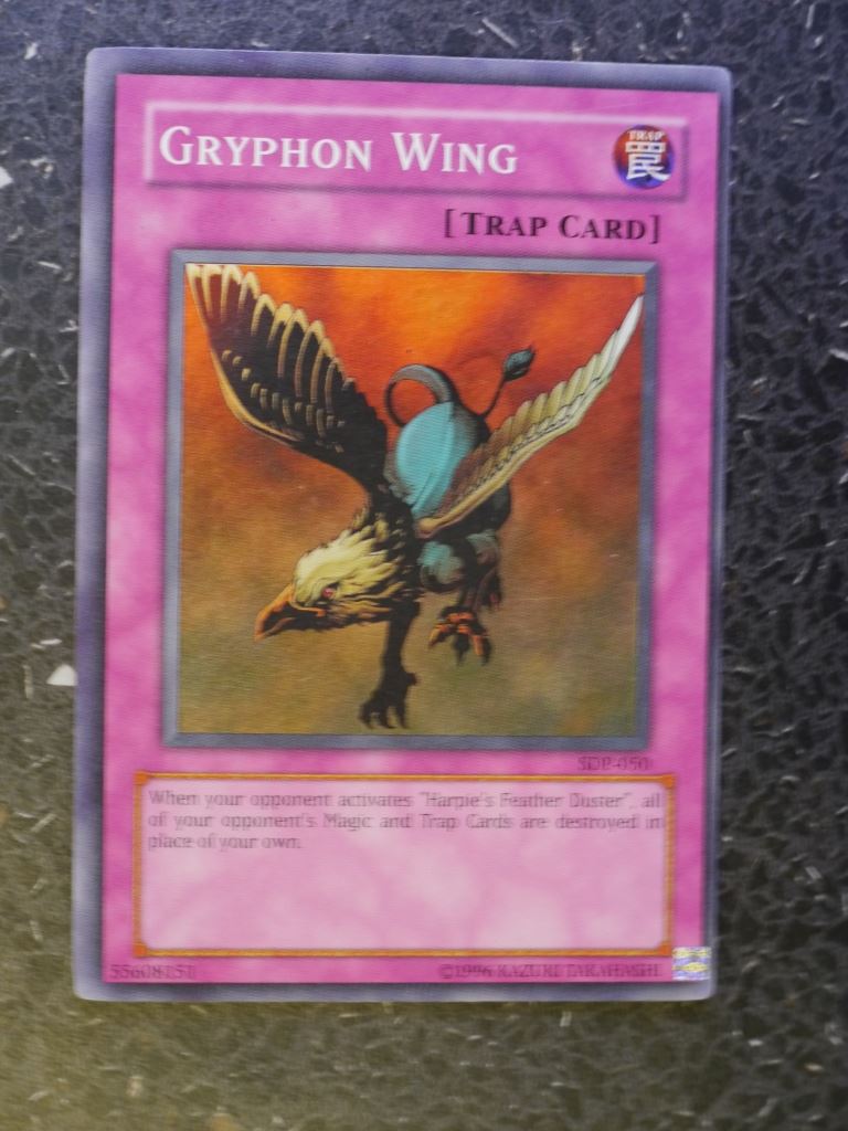 Yugioh Cards: GRYPHON WING SDP SUPER RARE # 3F51