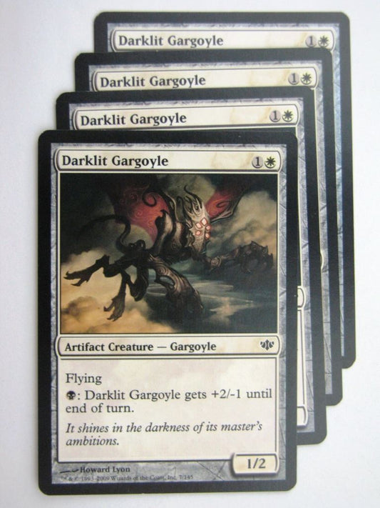 MTG Magic Cards: DARKLIT GARGOYLE x4 # 27D17