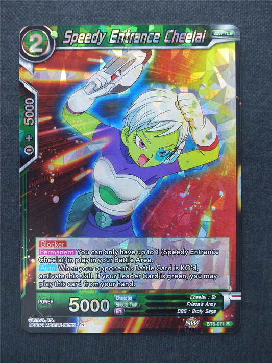 Speedy Entrance Cheelai - Dragon Ball Super Cards #45