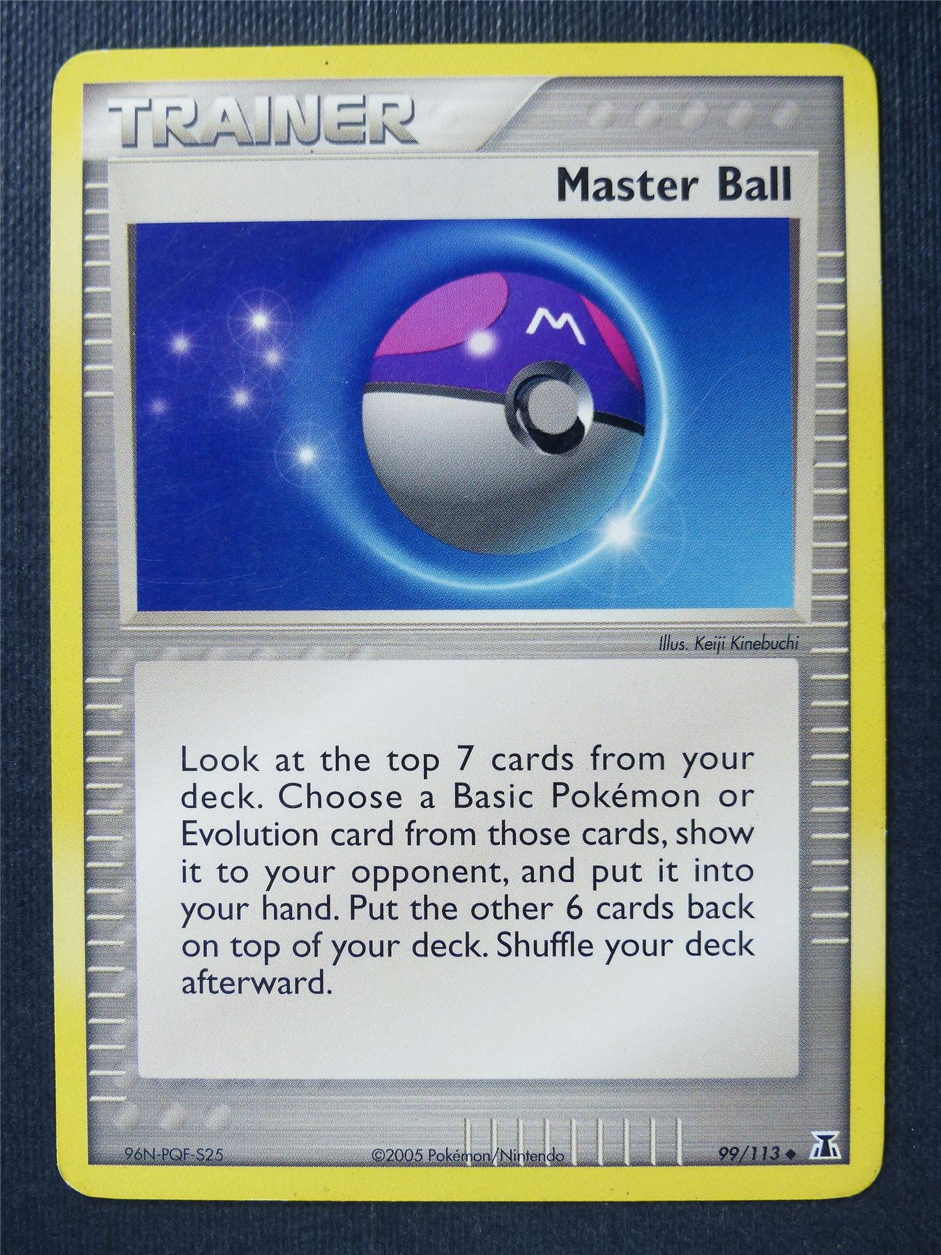 Master Ball 99/113 - Pokemon Card #3BG