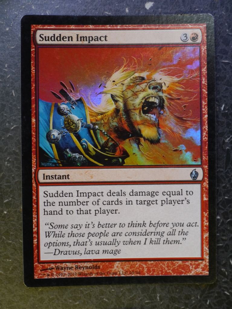 MTG Cards: SUDDEN IMPACT FOIL # 5C32
