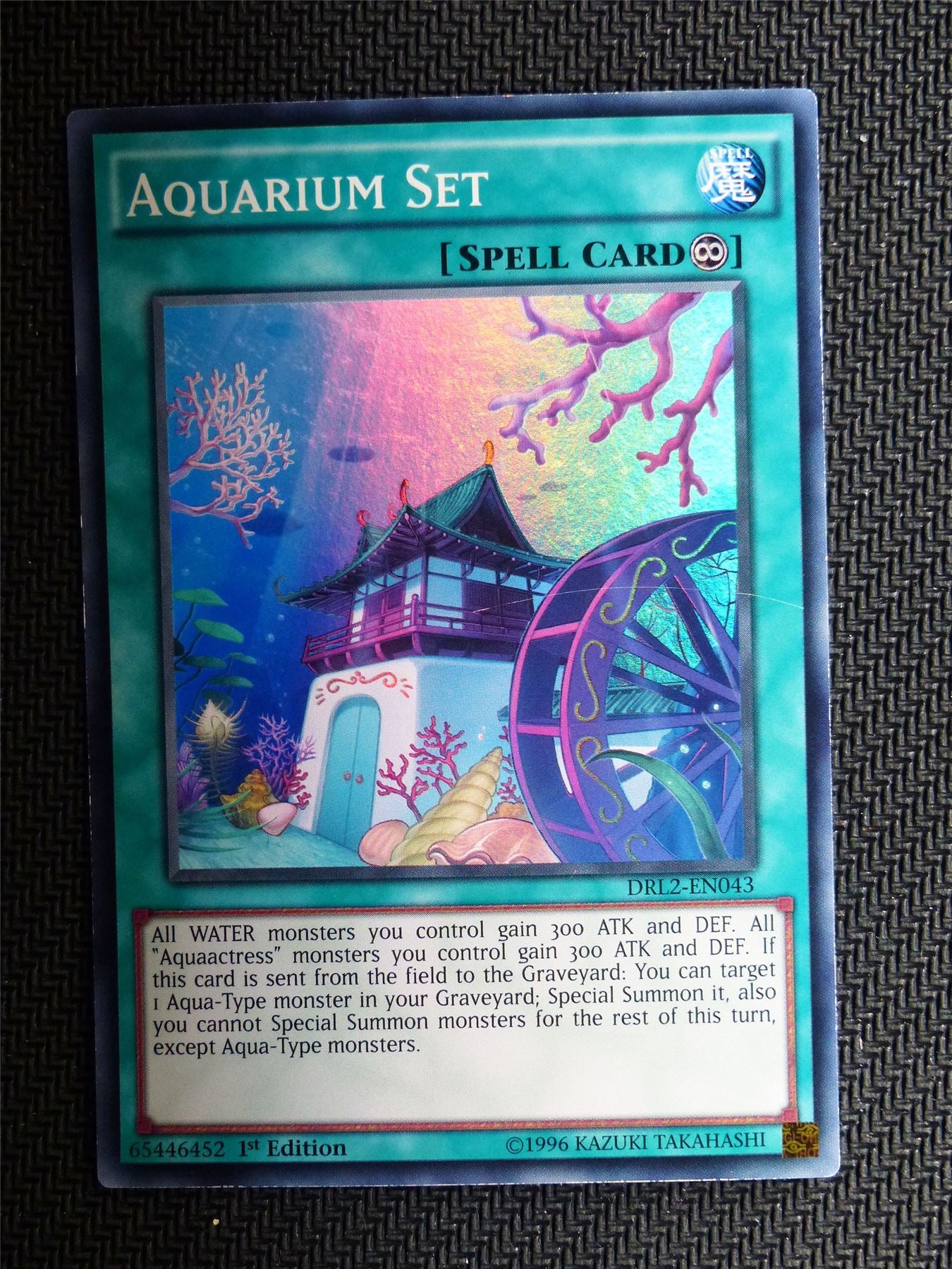 Aquarium Set - DRL2 - Super Rare - Yugioh Card # 1H14