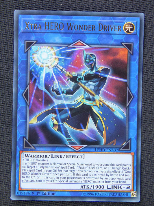 Xtra Hero Wonder Driver LEHD - Ultra Rare - Yugioh Card #65F