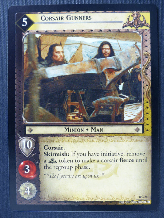 Corsair Gunners 8 C 55 - LotR Card #3FL