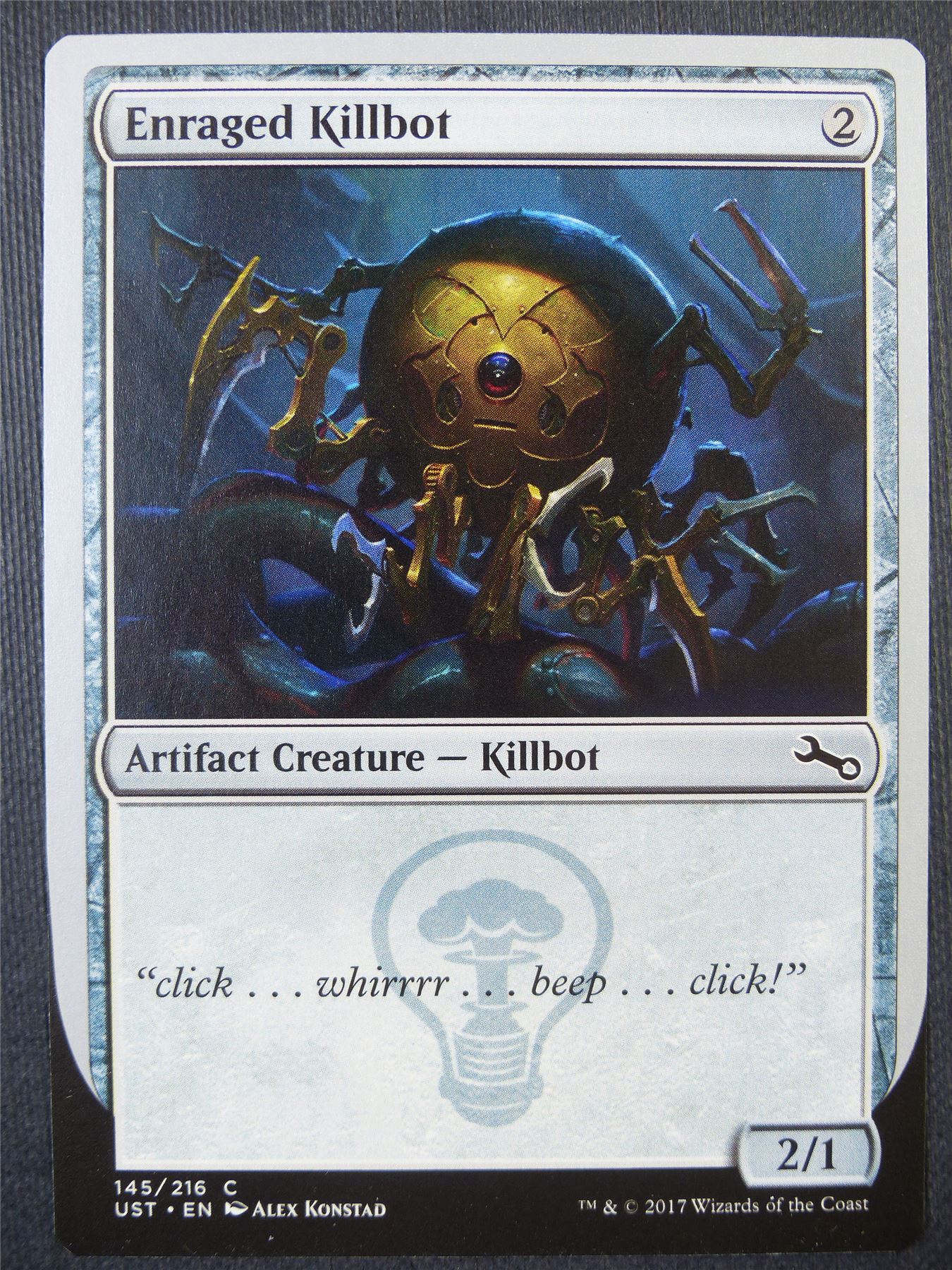 Enraged Killbot - Unstable - Mtg Card #5PQ