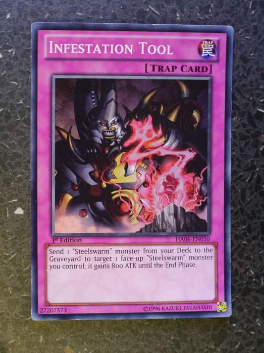 Yugioh Cards: INFESTATION TOOL HA06 SUPER RARE # 3E94