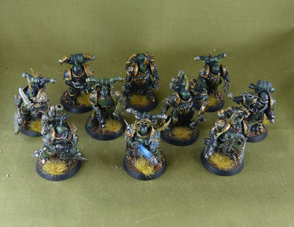 Plague Marines - Painted - Death Guard - Warhammer 40K #4U