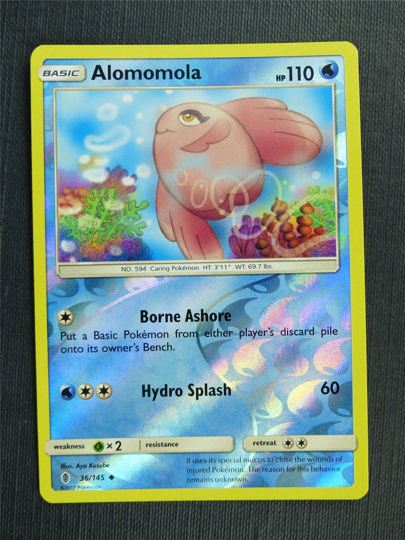 Alomomola 36/145 Reverse Holo - Pokemon Cards #5Q7