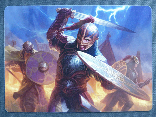 Beskir Shieldmate 1/81 Art - Mtg Magic Cards #3N