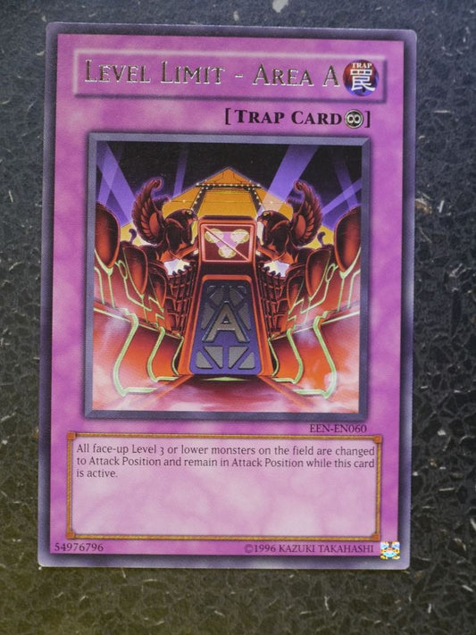 Yugioh Card: LEVEL LIMIT - AREA A EEN  RARE # 9C92