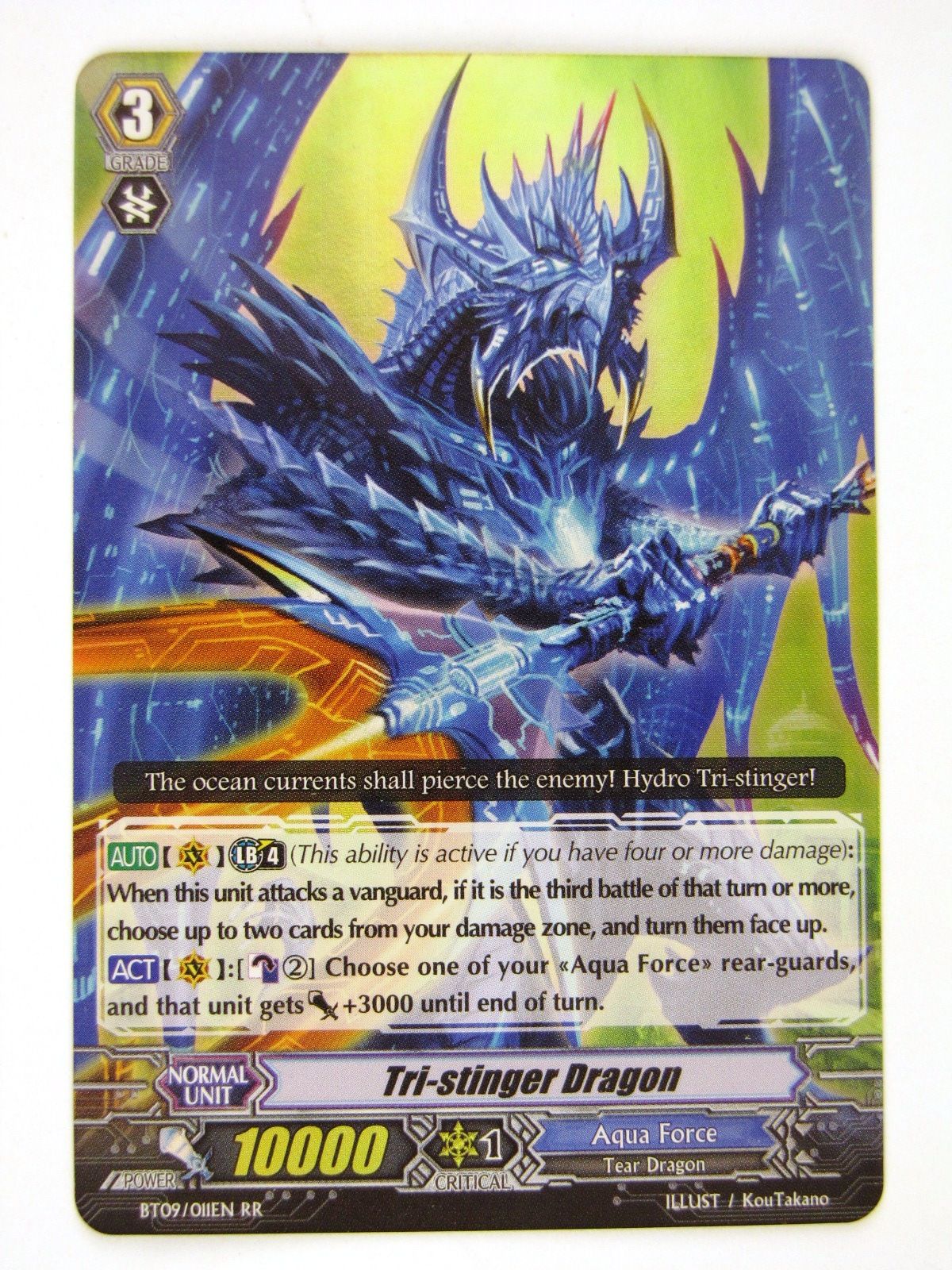 Cardfight!! Vanguard CCG: TRI-SLINGER DRAGON RR