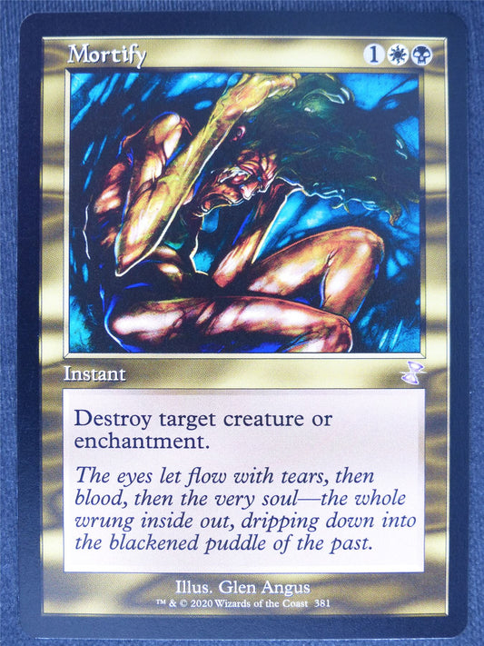 Mortify Timeshifted - Remastered - Mtg Magic Cards #O7