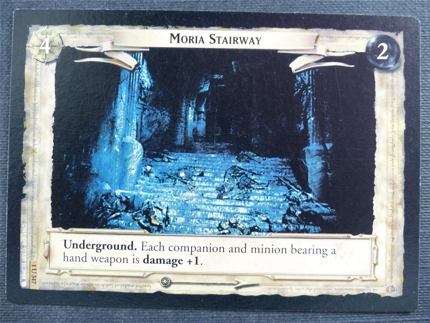 Moria Stairway 1 U 347 - LotR Cards #2RV