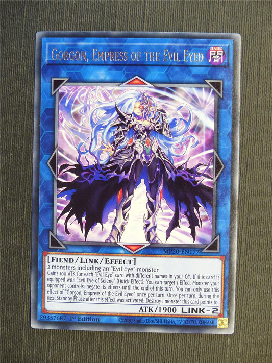 Gorgon Empress of the Evil Eyed MP20 Rare - 1st ed - Yugioh Cards #68V