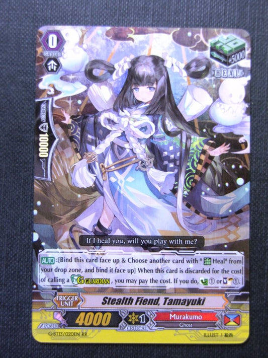 Stealth Fiend Tamayuki G-BT13 RR - Vanguard Cards # 8I54