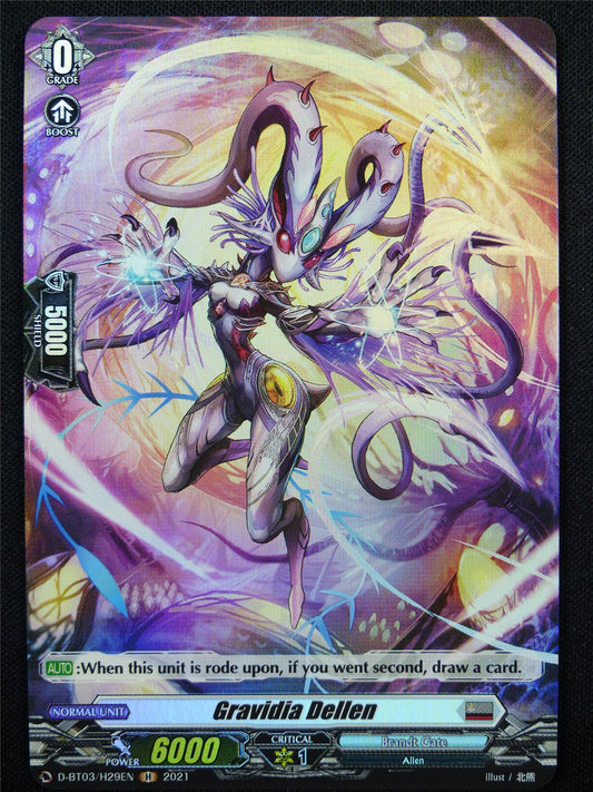 Gravidia Dellen D-BT03 H - Vanguard Card #ZI