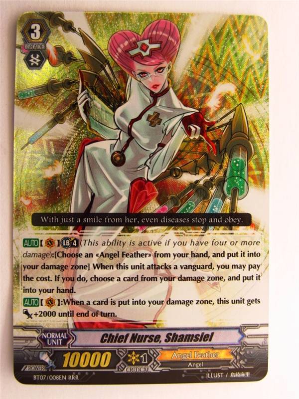 Cardfight!! Vanguard CCG: CHIEF NURSE, SHAMSIEL RRR