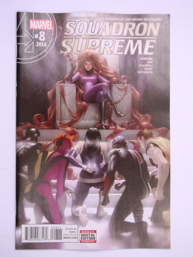 Marvel Comics: SQUADRON SUPREME #8 AUGUST 2016 # 12E75