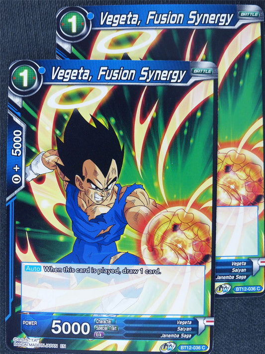 Vegeta Fusion Synergy x2 #Q6
