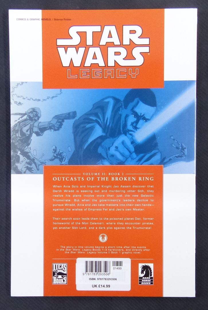 Star Wars Legacy - Volume 2 - Book 2 - Outcasts Of The Broken Ring - Graphic Softback #1C9