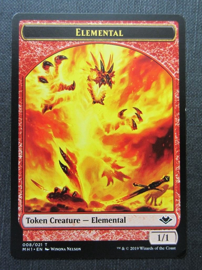 Elemental Elephant Token - Modern Horizons - Mtg Magic Cards # 8A92