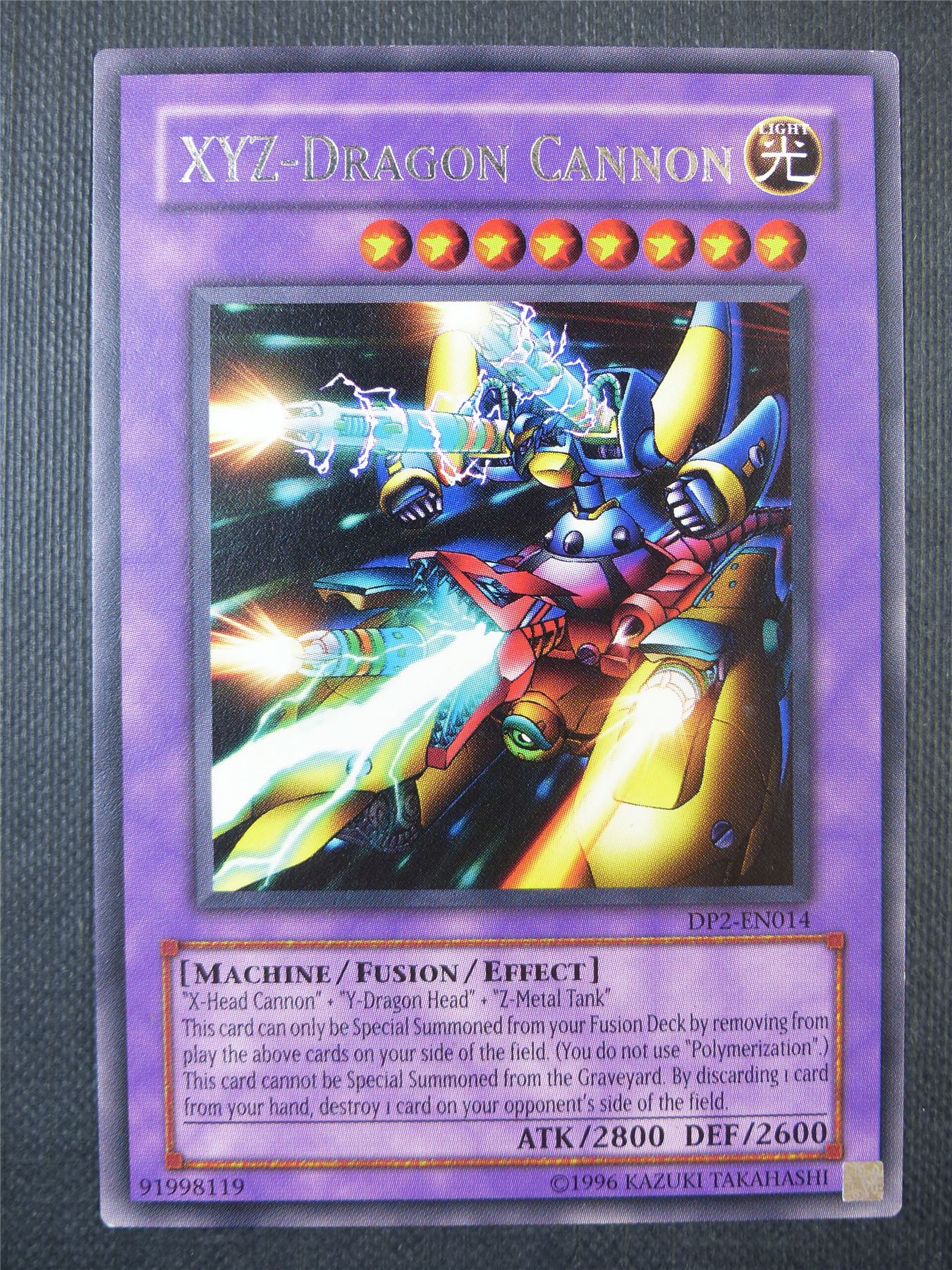 XYZ-Dragon Cannon DP2 Rare - Yugioh Card #8PN