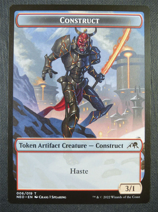 Red Construct Token - Mtg Card #9AC