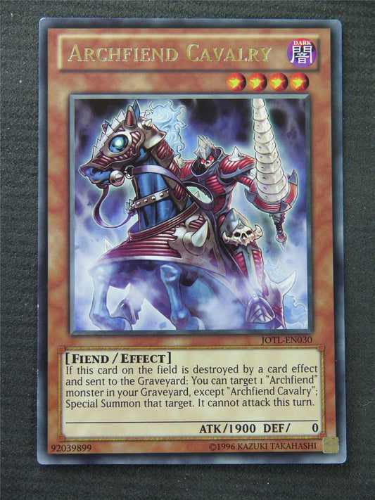 Archfiend Cavalry JOTL Rare - Yugioh Card #1QI