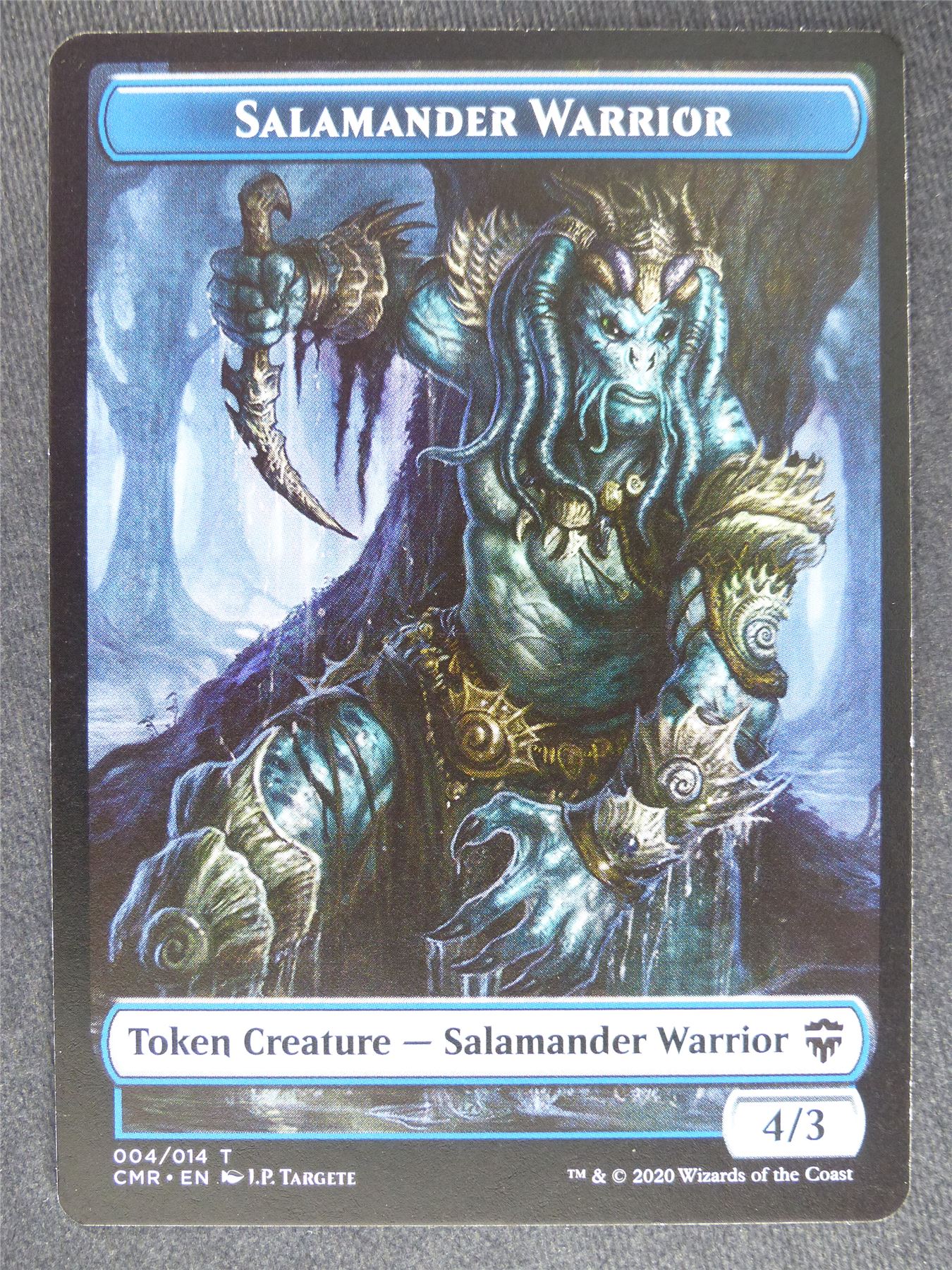 Salamander WarriorToken - Mtg Magic Cards #1V