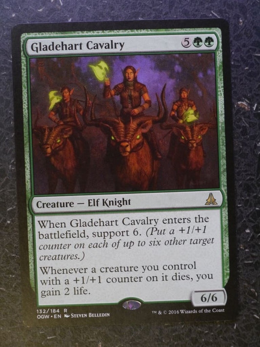 MTG Magic Cards: GLADEHART CAVALRY # 7H4